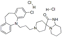 莫沙帕明二盐酸盐, 98043-60-8, 结构式