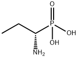 (S)-(+)-(1-アミノプロピル)ホスホン酸 化学構造式
