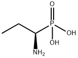 (R)-(-)-(1-アミノプロピル)ホスホン酸 化学構造式