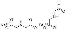 Iminodiacetic acid ferric sodium salt Structure