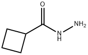Cyclobutanecarboxylic acid, hydrazide (6CI, 9CI) Structure