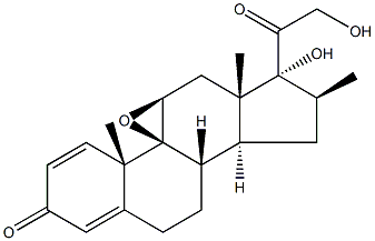 9β,11β-Epoxy-17,21-dihydroxy-16β-methylpregna-1,4-diene-3,20-dione 