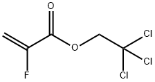 2,2,2-TRICHLOROETHYL-2-FLUOROACRYLATE Structure