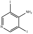 4-アミノ-3,5-ジヨードピリジン 化学構造式