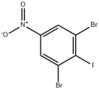 1,3-DIBROMO-2-IODO-5-NITROBENZENE Struktur