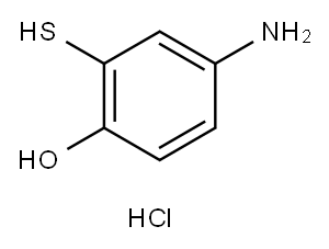 4-AMino-2-Mercapto-phenol Hydrochloride Structure