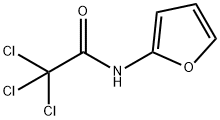 AcetaMide, 2,2,2-trichloro-N-2-furanyl- Structure