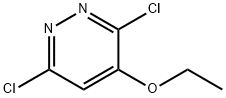 3,6-二氯-4-乙氧基哒嗪 结构式