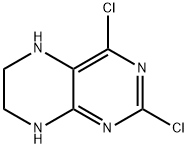2,4-Dichloro-5,6,7,8-tetrahydropteridine Struktur