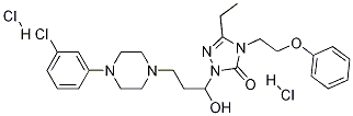 Hydroxy Nefazodone Dihydrochloride Structure