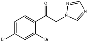 1-(2,4-DIBROMOPHENYL)-2-(1H-1,2,4-TRIAZOLE-1-YL)-ETHANONE Structure