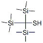Methanethiol,tris(trimethylsilyl)- Structure
