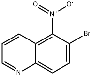 6-BROMO-5-NITROQUINOLINE Structure