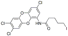1-N-5-iodovaleramido-3,7,8-trichlorodibenzo-4-dioxin|