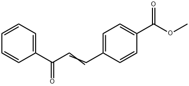 METHYL 4-(3-OXO-3-PHENYL-1-PROPENYL) BENZOATE Structure
