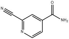2-氰基-4-吡啶甲酰胺,98273-47-3,结构式