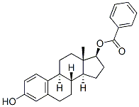 Estra-1,3,5(10)-triene-3,17-diol (17beta)-, 17-benzoate Structure