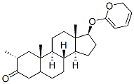 2-.alpha.-Methyldihydrotestosterone pyran-2-yl ether Structure