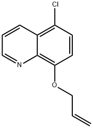 Quinoline, 5-chloro-8-(2-propen-1-yloxy)- Struktur