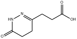 3-(6-氧代-1,4,5,6-四氢哒嗪-3-基)丙酸 结构式