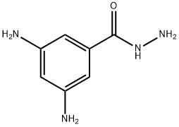 3,5-DIAMINOBENZHYDRAZIDE 化学構造式