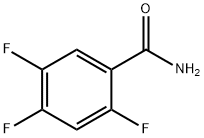 2,4,5-TRIFLUOROBENZAMIDE Structure