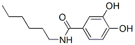 N-Hexyl-3,4-dihydroxybenzamide Structure