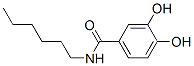 N-Hexyl-3,4-dihydroxybenzamide,98378-56-4,结构式