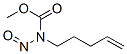 Carbamic  acid,  nitroso-4-pentenyl-,  methyl  ester  (9CI) 结构式