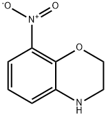 8-NITRO-3,4-DIHYDRO-2H-BENZO[1,4]OXAZINE HYDROCHLORIDE 化学構造式