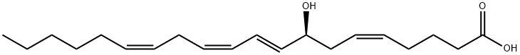 8(S)-HETE Structure