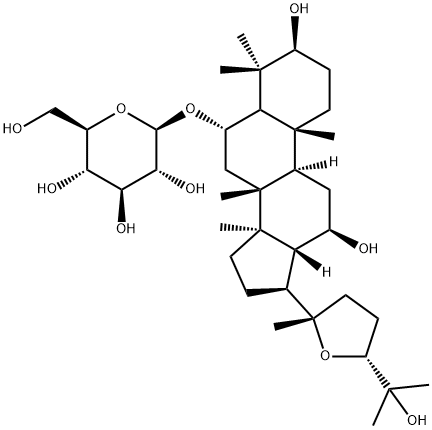 Pseudoginsenoside RT5 Struktur