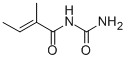 1-(2-Metilcrotonil)urea [Italian] Structure