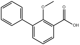 2-メトキシ-3-フェニル安息香酸 化学構造式