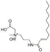 (carboxymethyl)dimethyl[3-[(1-oxoundecenyl)amino]propyl]ammonium hydroxide 结构式