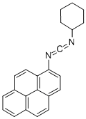 N-Cyclohexyl-N'-(1-pyrenyl)carbodiimide 结构式
