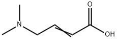(2E)-4-(ジメチルアミノ)ブト-2-エン酸 化学構造式