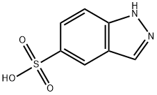 1氢-吲唑-5-磺酸,98550-01-7,结构式