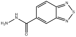 2,1,3-BENZOTHIADIAZOLE-5-CARBOHYDRAZIDE Structure