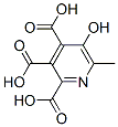 2,3,4-Pyridinetricarboxylic  acid,  5-hydroxy-6-methyl- 结构式