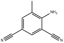 4-AMino-5-Methylisophthalonitrile 结构式