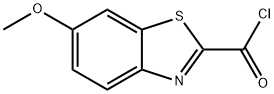 6-甲氧基苯并[D]噻唑-2-甲酰氯 结构式