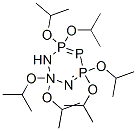2,2,4,4,6,6-六氢-2,2,4,4,6,6-2,2,4,4,6,6-六(异丙氧基)-1,2,3,4,5,6-三氮杂三磷酸 结构式