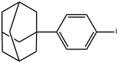 4-金刚烷基碘苯 结构式
