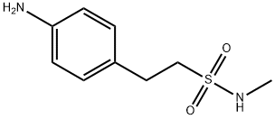 4-アミノ-N-メチルベンゼンエタンスルホンアミド 化学構造式