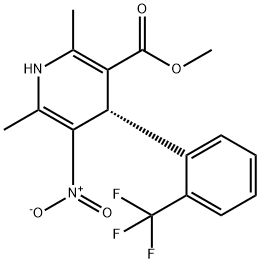 S(-)-BAY K 8644 Structure