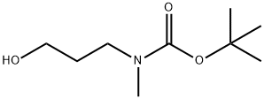 3-羟基丙基甲基氨基甲酸叔丁酯,98642-44-5,结构式
