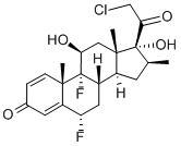 卤贝他索, 98651-66-2, 结构式