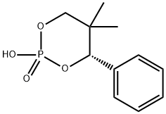 (S)-(+)-5,5-DIMETHYL-2-HYDROXY 4-PHENYL-1,3,2-DIOXAPHOS-PHORINANE-2-OXIDE Struktur