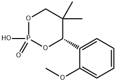 (R)-(+)-2-HYDROXY-4-(2-METHOXYPHENYL)-5,5-DIMETHYL-1,3,2-DIOXAPHOSPHORINANE Struktur